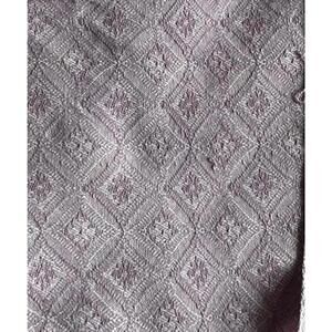 Lavender diamond weave fabric BTHY